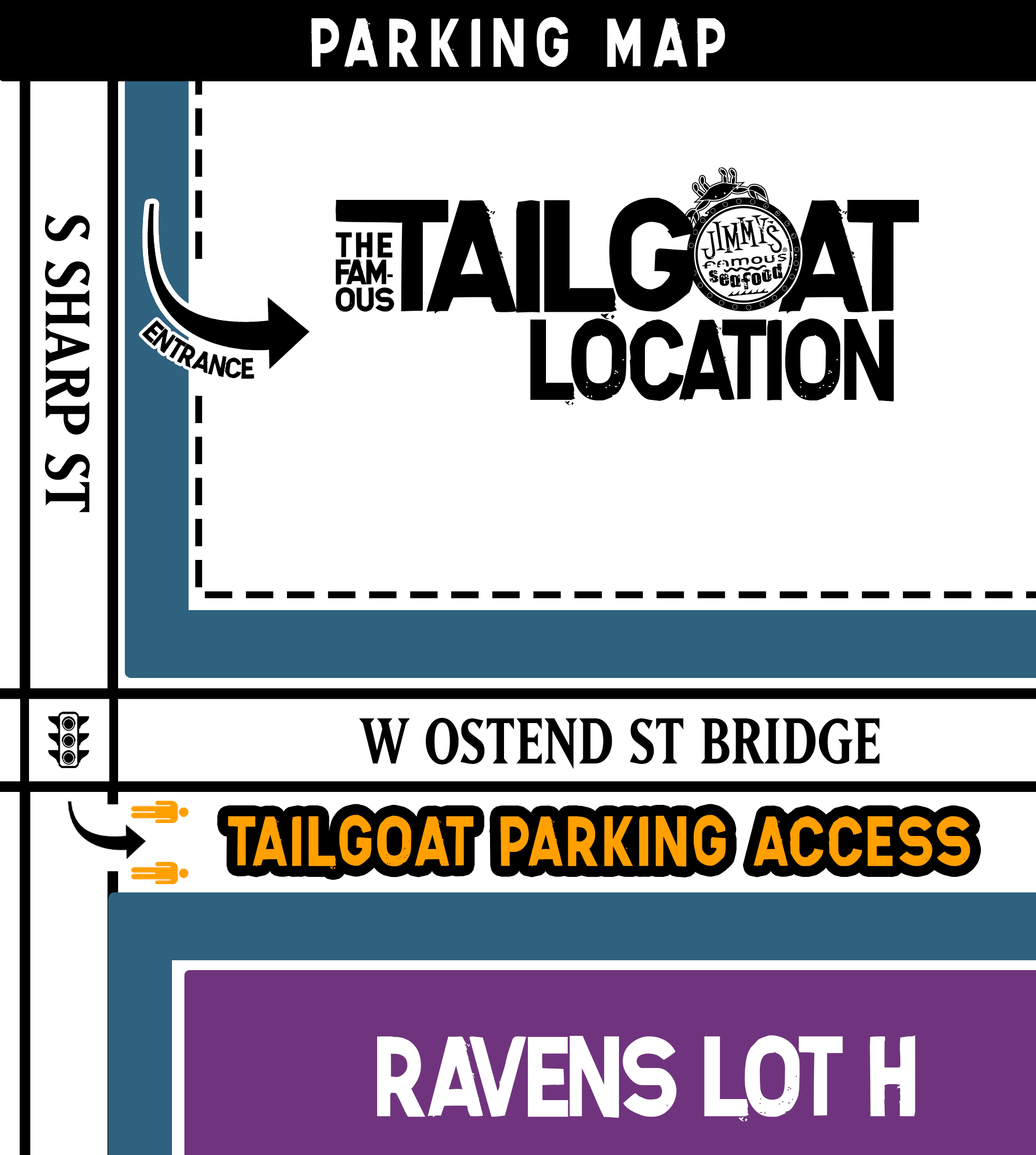 Steelers TailGOAT VIP Upgrade - Jimmys Famous Seafood