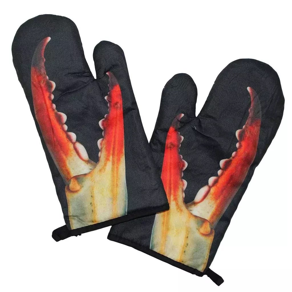 crab oven mitts